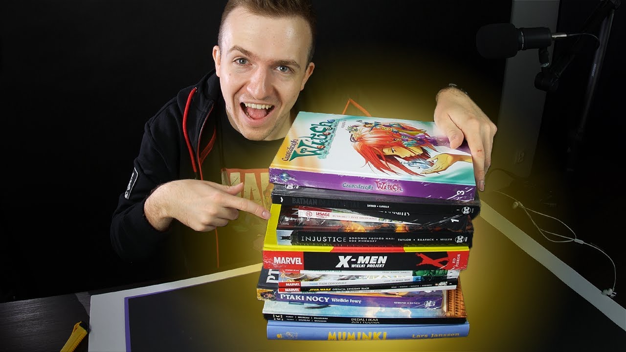 Unboxing wrześniowych komiksów Egmontu - Star Wars, Marvel, DC i inne