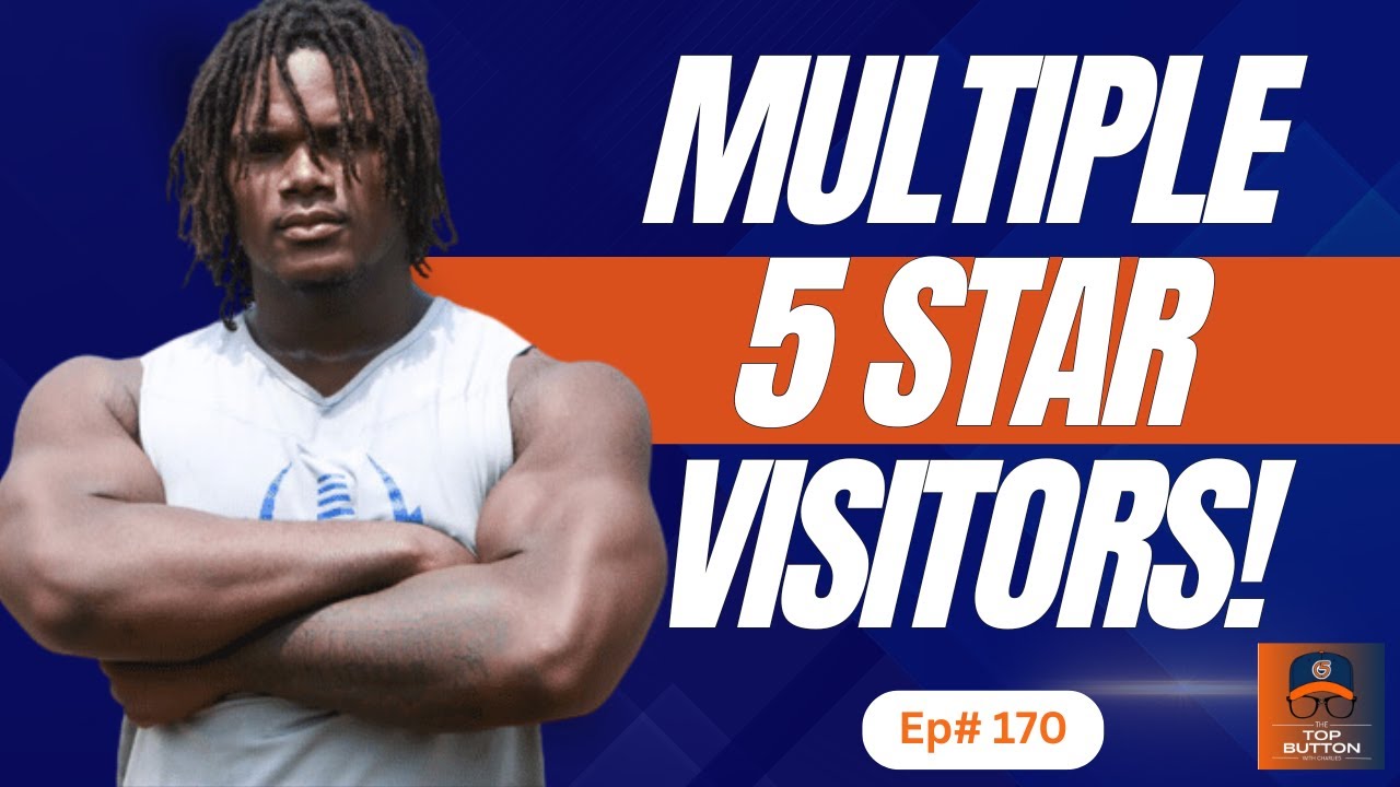 MULTIPLE Five Stars Expected To Be In Auburn This Weekend! | The Top Button Podcast