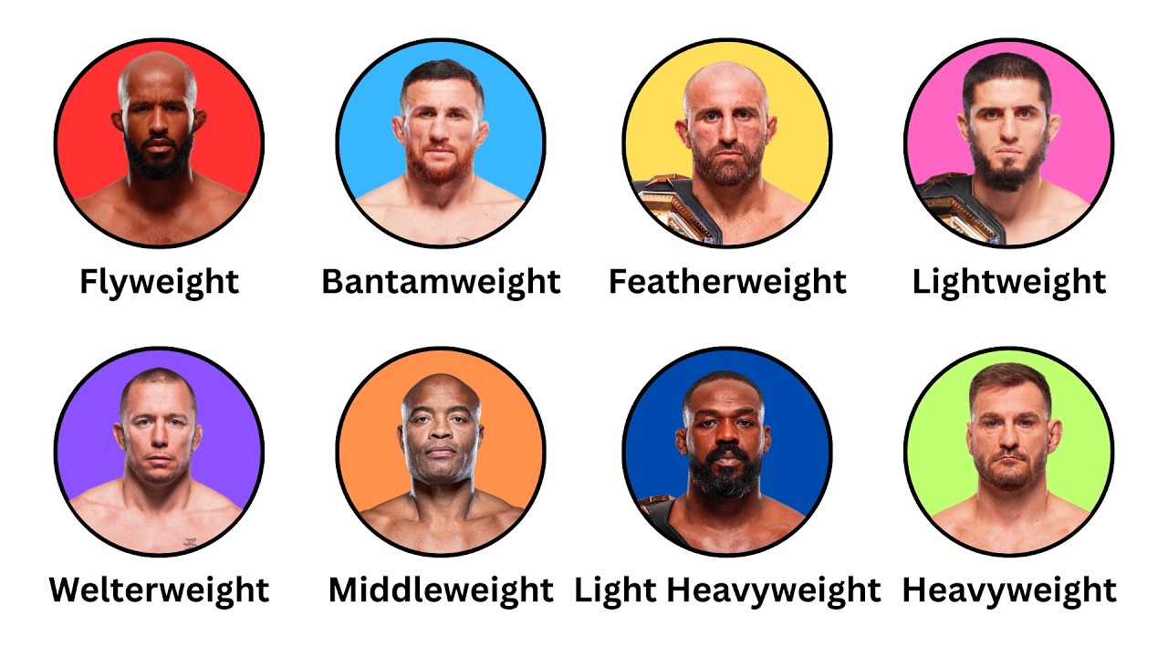Every UFC Division GOAT Explained in 7 Minutes