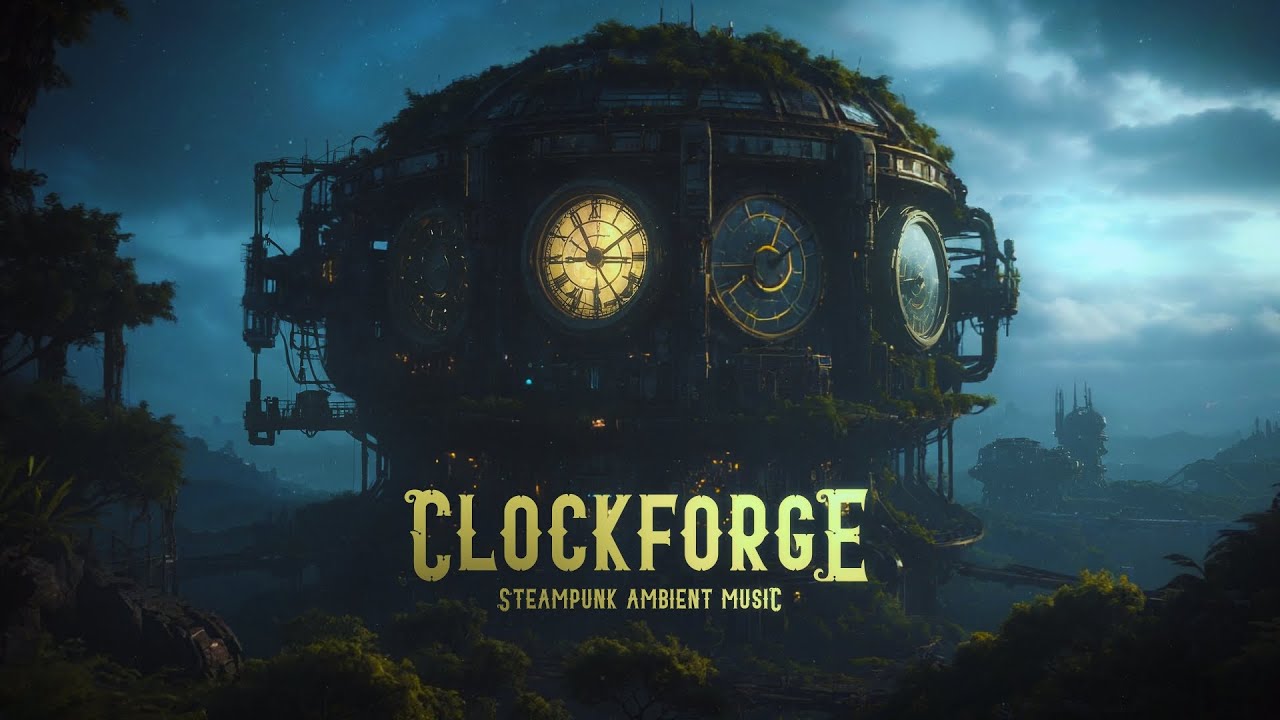 Clockforge: Relaxing Steampunk Music - Ambient Sci Fi Music for Timeless Journeys