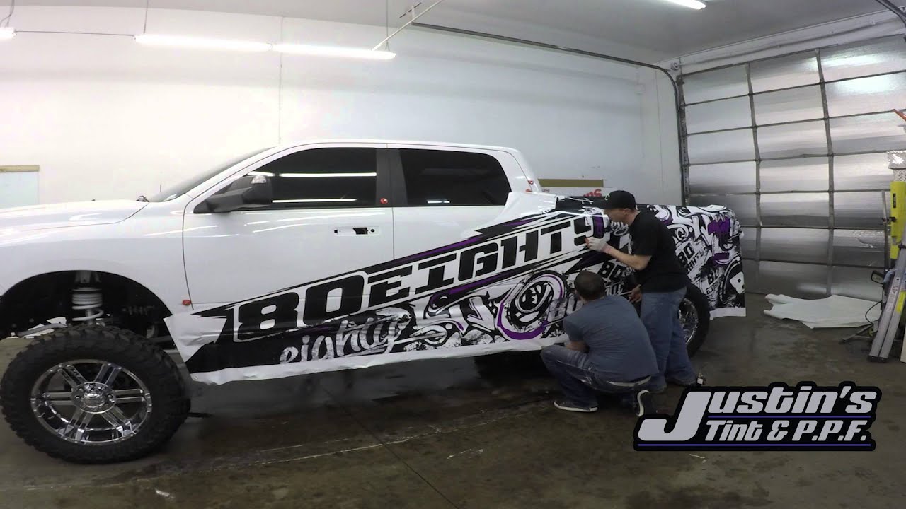 Watch 80 Eighty Truck Get Wrapped