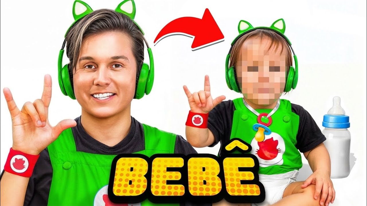 RONI VIROU BEBÊ ?! 👶✨ | Turma do Gato Galactico 
