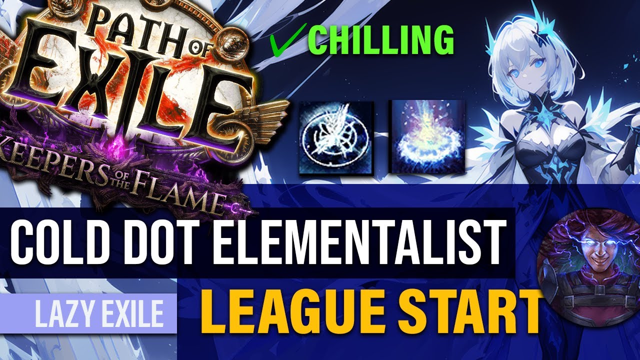 [PoE 3.27] Wintertide Brand Cold Dot Elementalist is potentially my League Starter | Pre-Patch