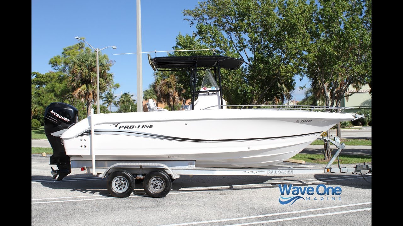 SOLD - 2006 Proline 24 Super Sport - Mercury 225 Verado - Video Tour + Sea Trial
