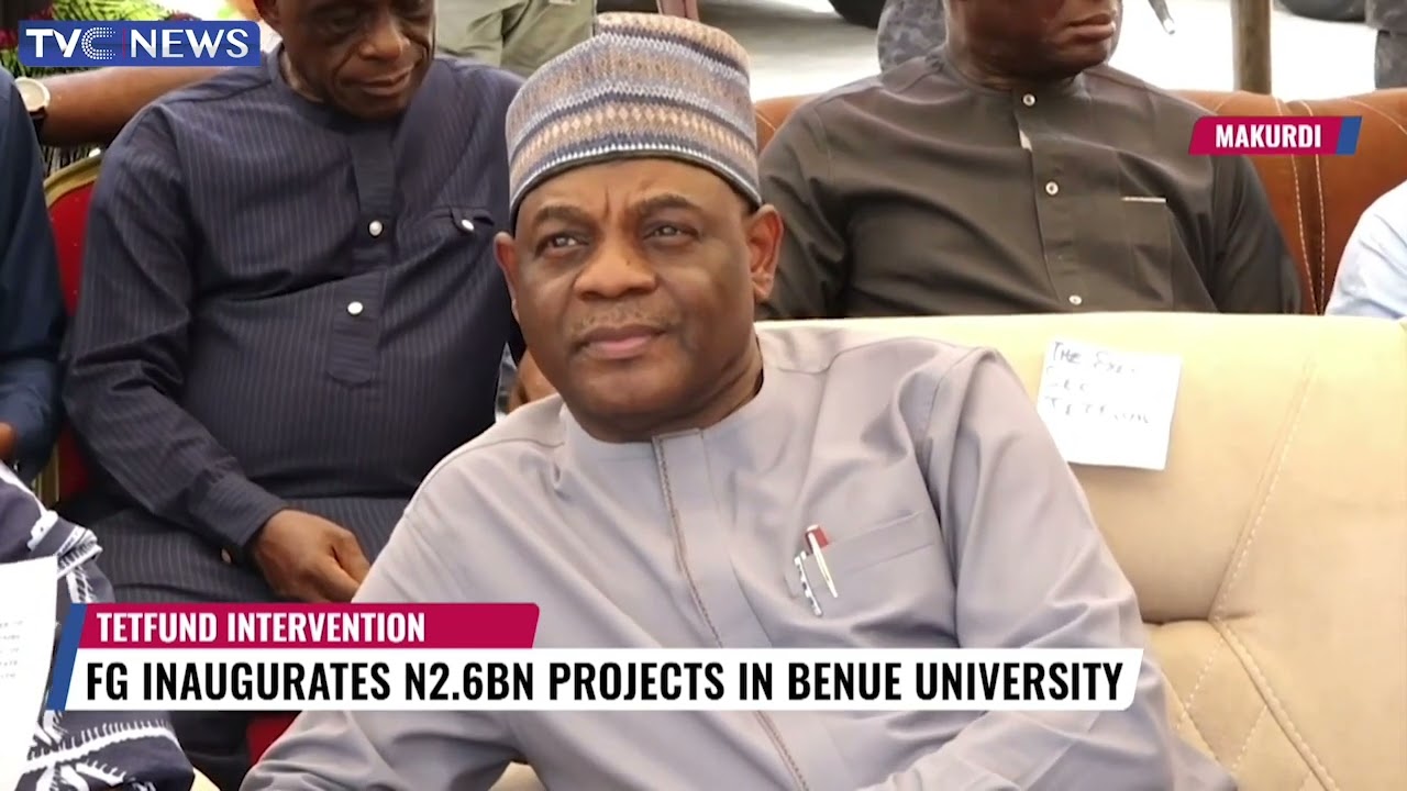 FG Inaugurates N2.6BN Projects In Benue University