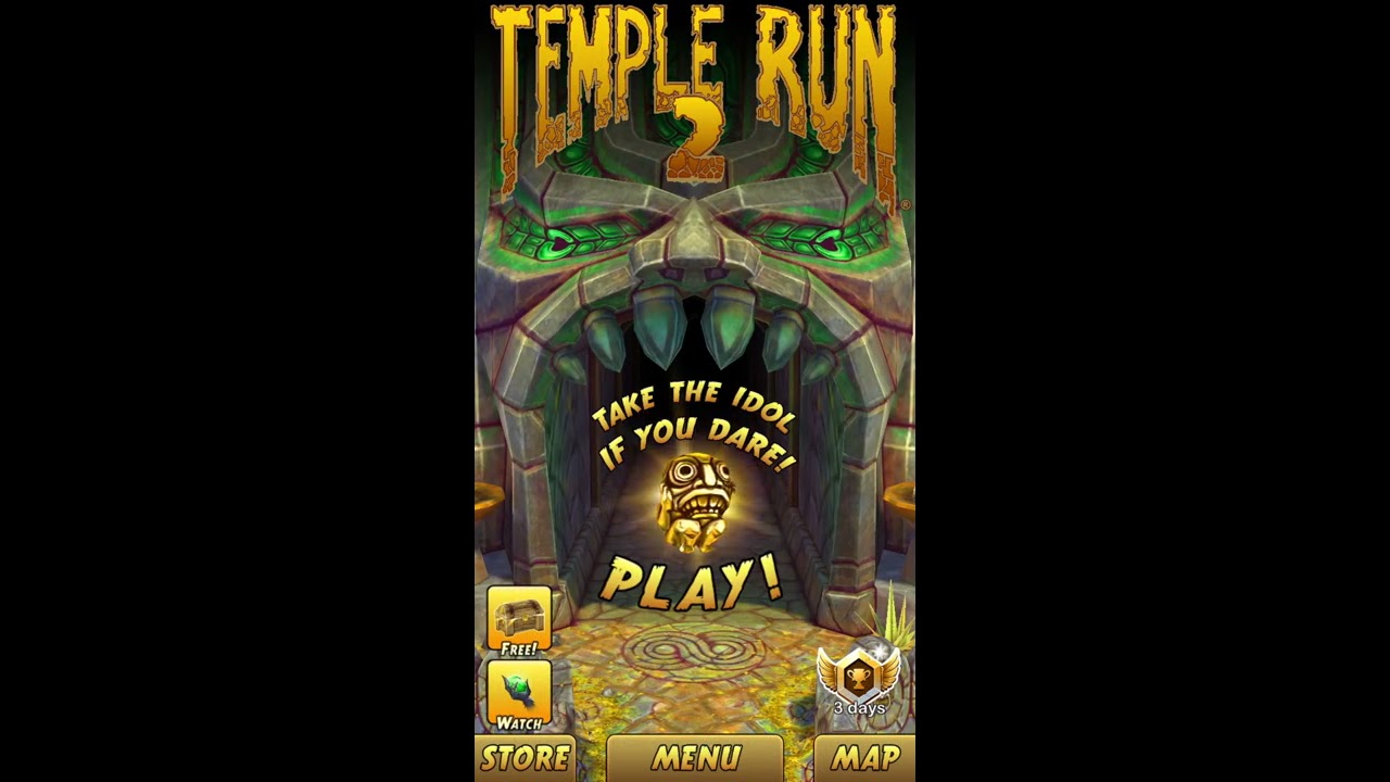 Temple Run 2 - No save me challenge