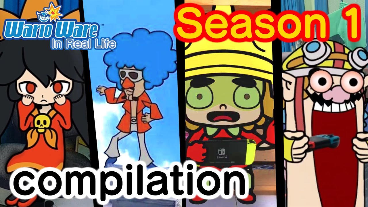 Подборка WarioWare в реальной жизни (1-й сезон)