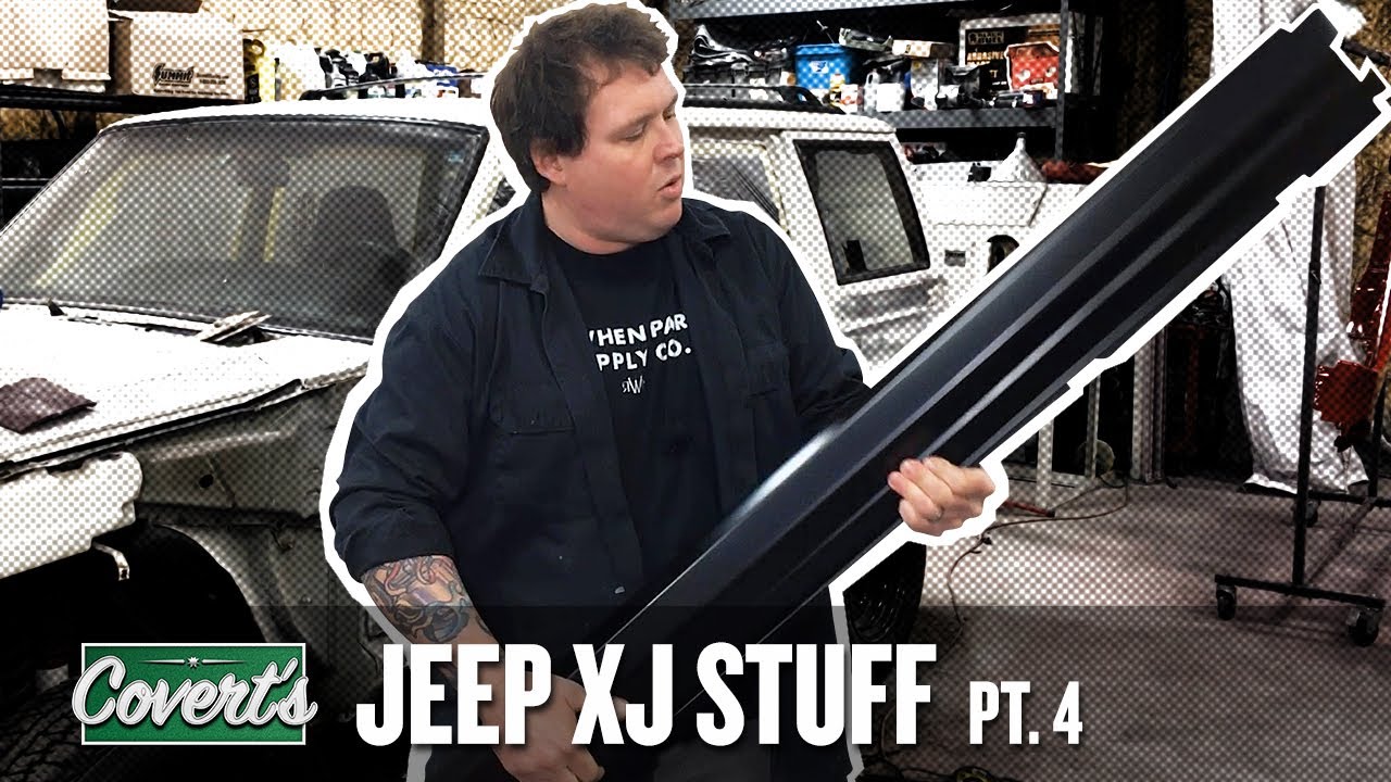 Jeep XJ rocker panel replacement Pt2