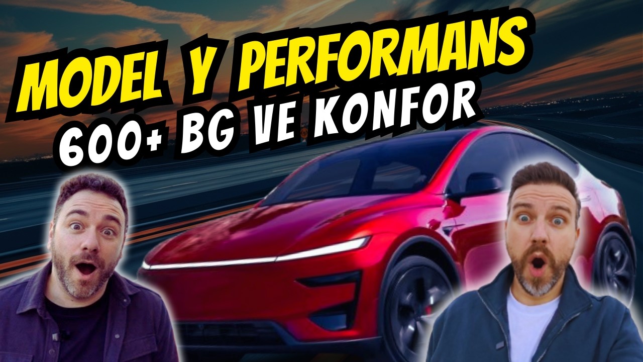 USTALIK ESERİ | Yeni Tesla Model Y Performance Testi: 600+ Beygir ve İnanılmaz Konfor!
