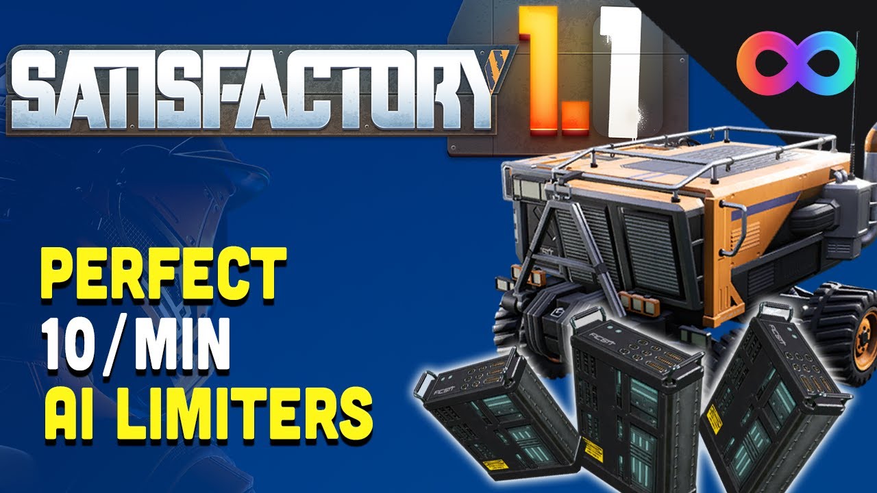 How I Setup tractors EASILY in Satisfactory 1.1! | UBG 8