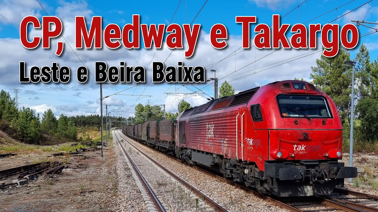 Intercidades, Medway e Takargo nas linhas do Leste e Beira Baixa