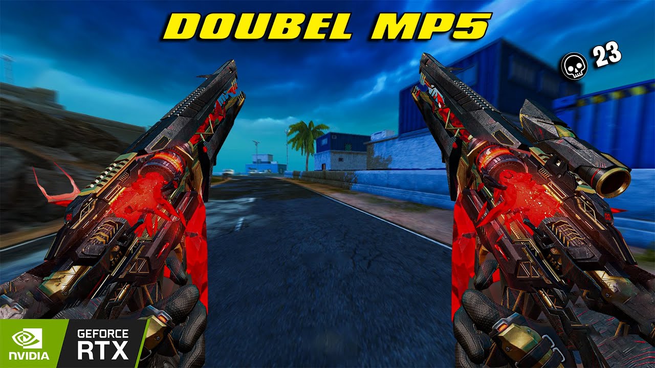 New Eternal Skin Bloodrift MP5 doubel Loadout 23 kill solo squad Blood strike max graphic