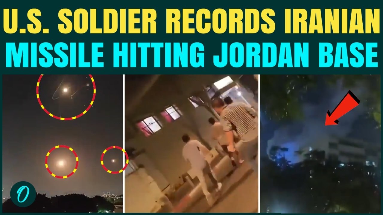 Moment Iran Missiles HITS U.S Army Base In Jordan On CAM, U.S Troops Injured In Massive Attack