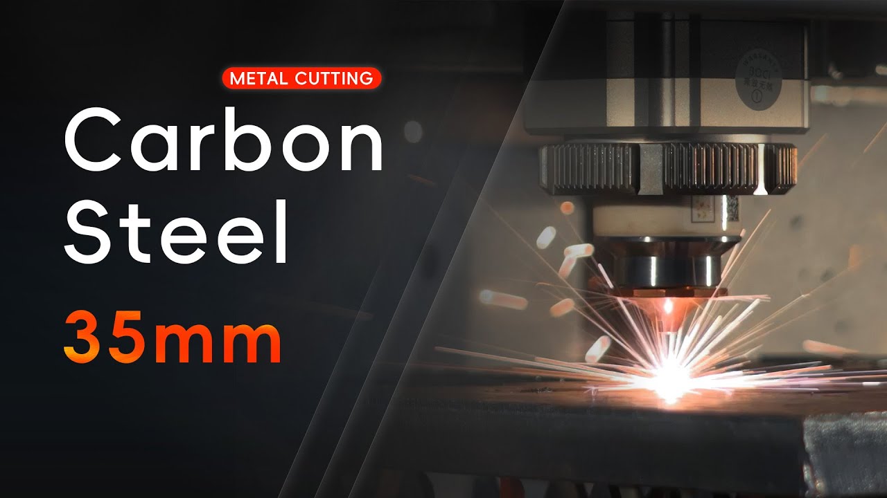 35mm Carbon Steel Cutting Demo - Smooth Edge without Burrs 