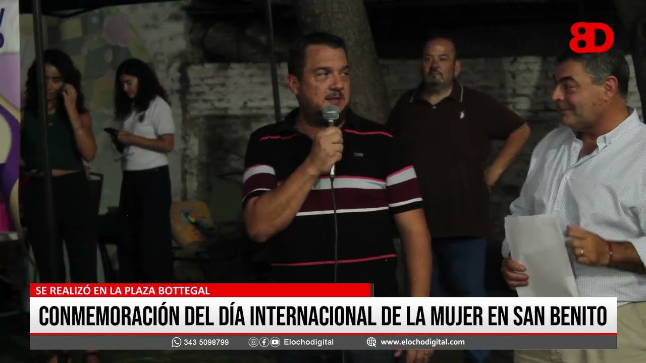 Conmemoración del Día Internacional de la Mujer en San Benito