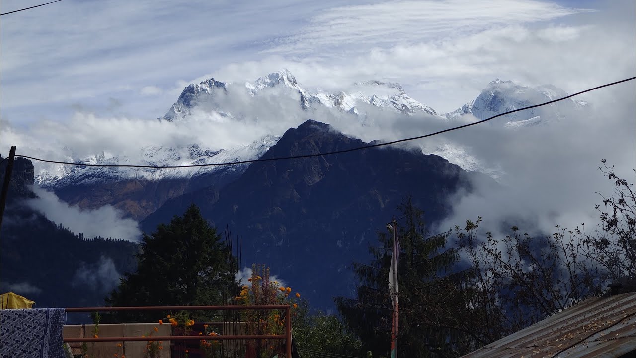 Manang Vlog-Day 3 || Lower Pisang to Kharsang || Joel Gurung