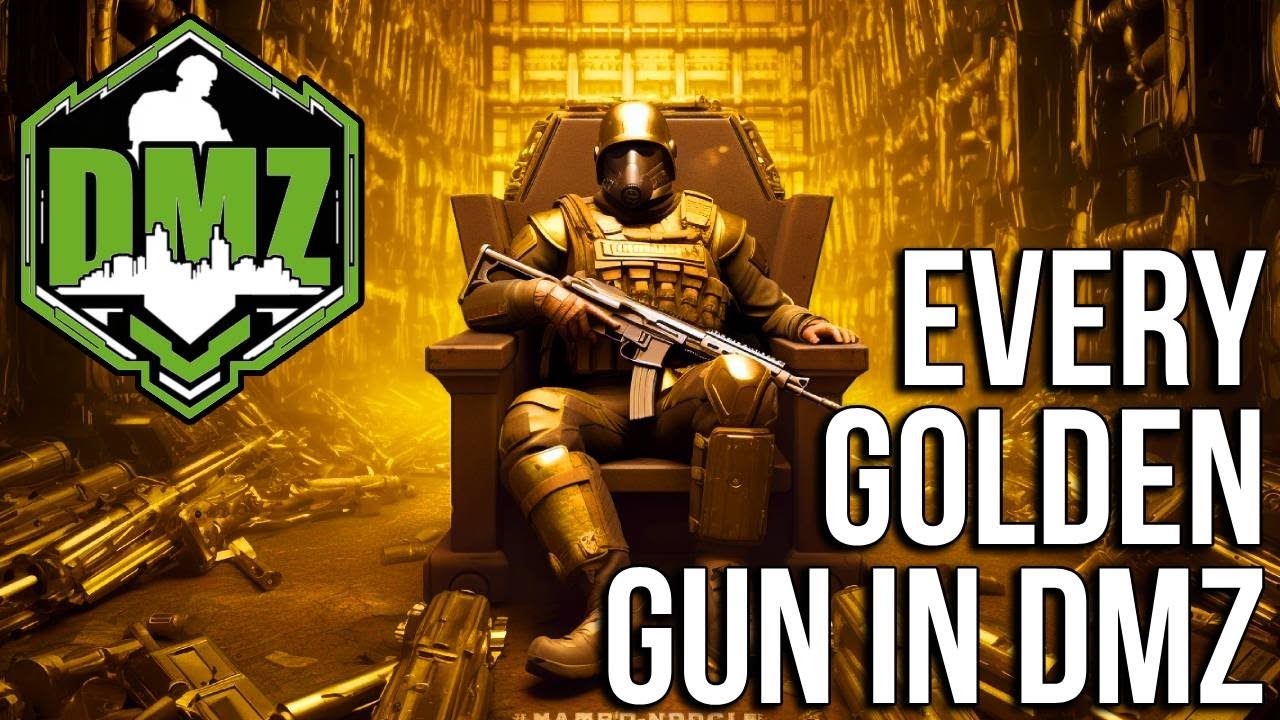 Do THIS To Get Every Golden Gun In DMZ