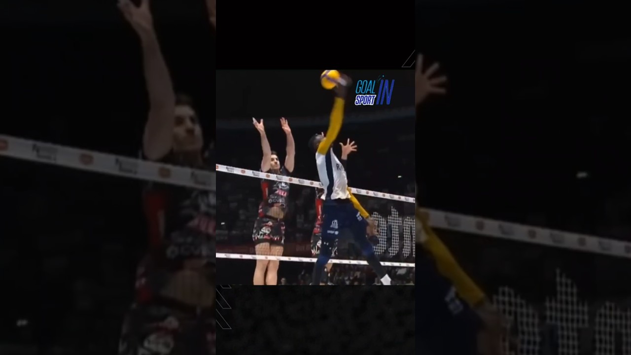 You&rsquo;ve NEVER Seen a Volleyball Spike Like THIS! #keita #volleyball #shorts
