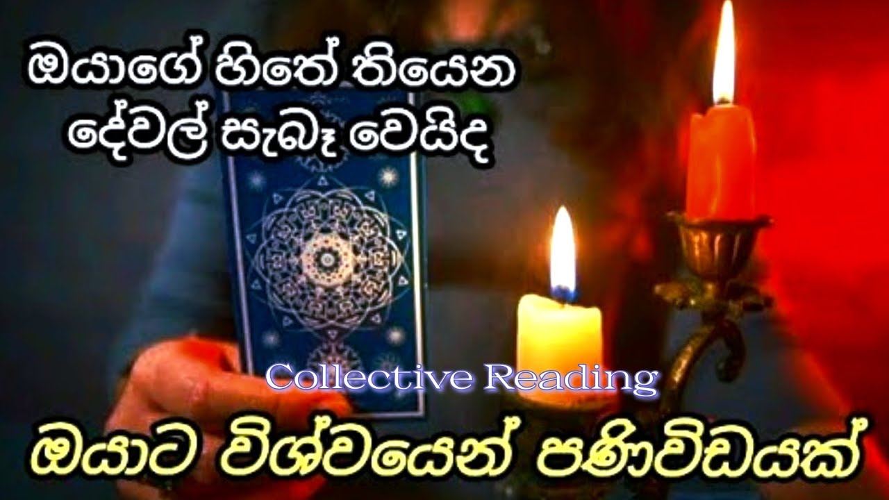 Collective Reading 🌟 ඔයා විශේෂ කෙනෙක් නම් මේ පණිවිඩය ඔයාට #sinhalatarot 