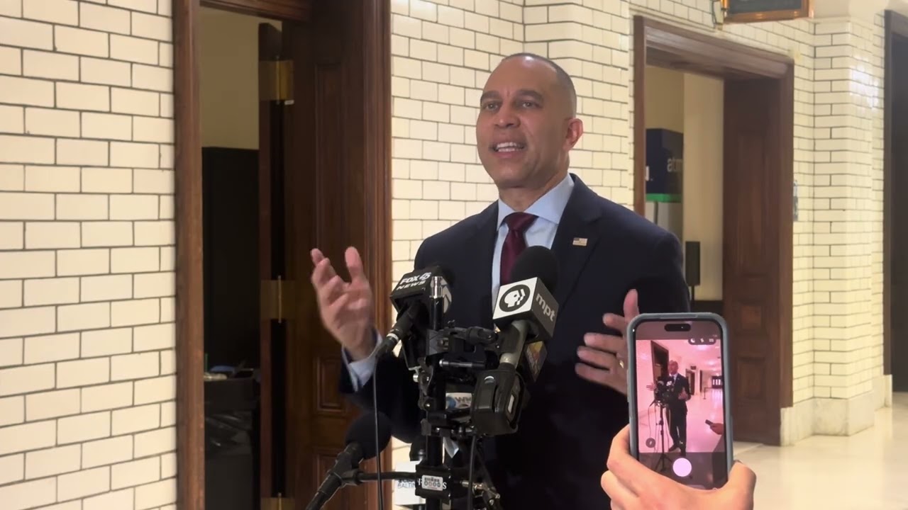 Hakeem Jeffries lobbies Maryland Democrats on congressional redistricting