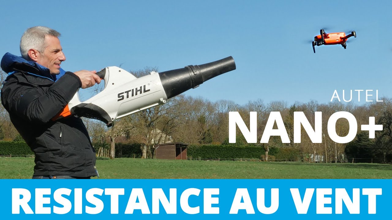 AUTEL EVO NANO+ : Résistance au vent / Vitesse max et comportement en vol.