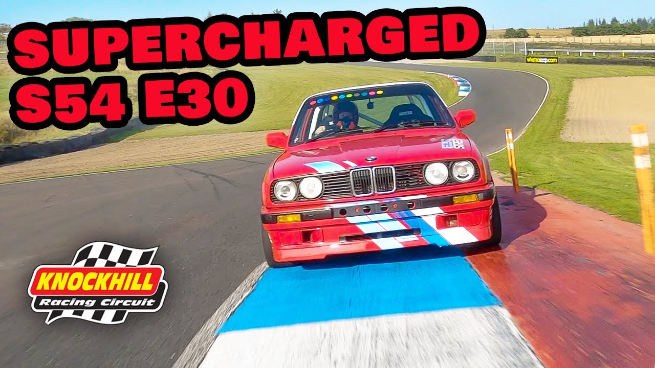 F10 M5 - TRACK FUN with a SUPERCHARGED 500HP E30 😍