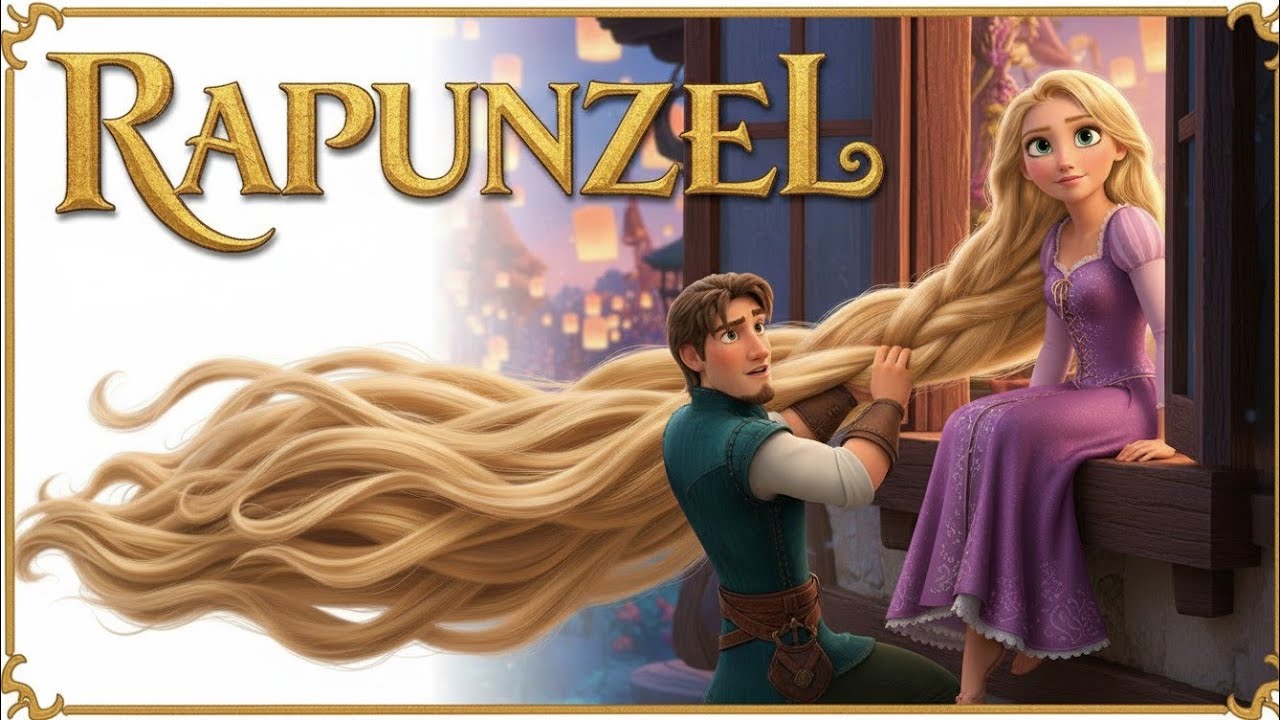 Rapunzel Story | Magical Princess, Golden Hair & Floating Lanterns | Urdu Fairy Tale