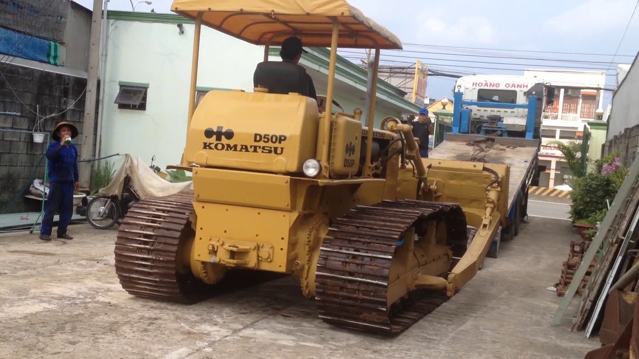 Xe ủi, m&aacute;y ủi Komatsu D3, D4,D5 ( Komatsu D50P-15 giao về KDL Sơn Ti&ecirc;n)