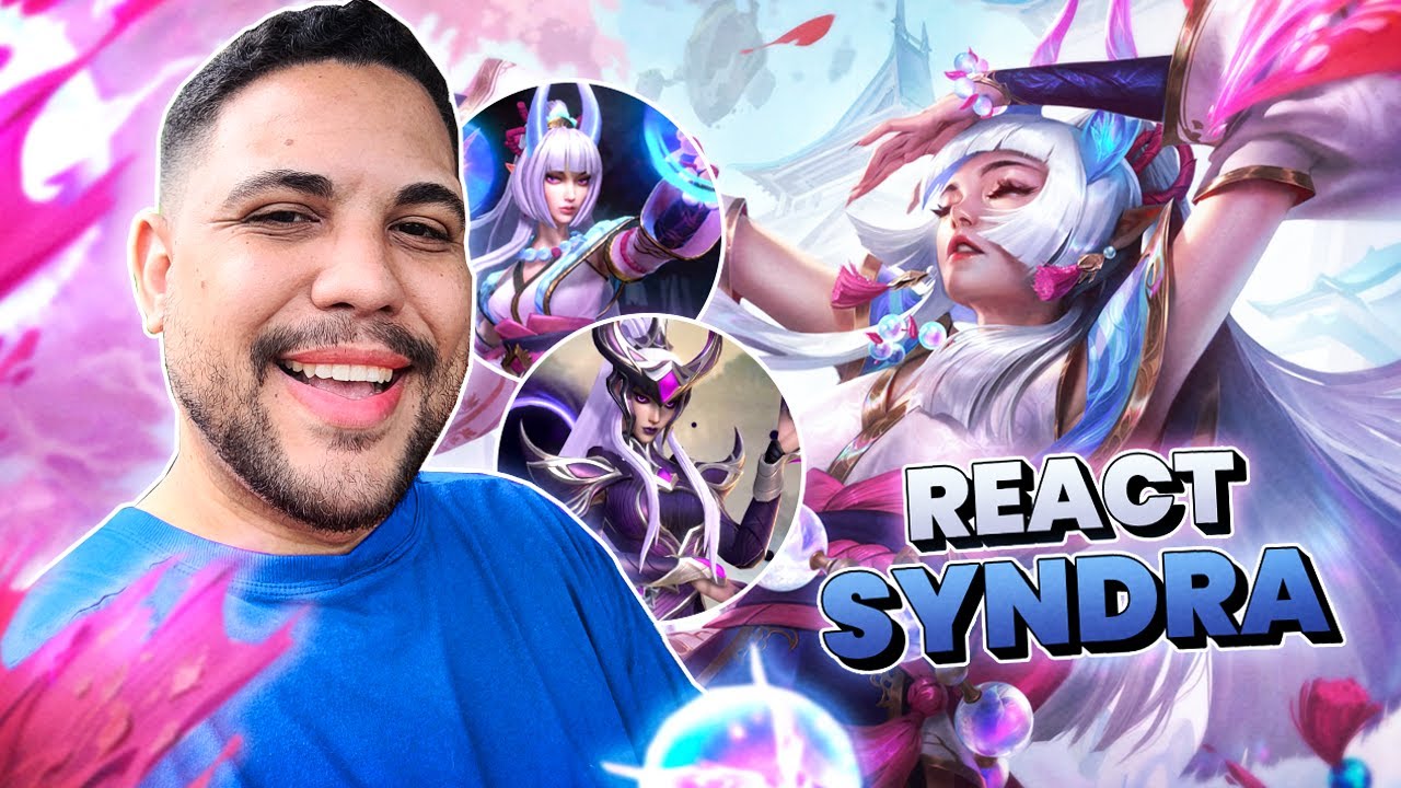REACT: SYNDRA DO WILD RIFT! | WILD RIFT | LEAGUE OF LEGENDS | LOL | JUMARGEM