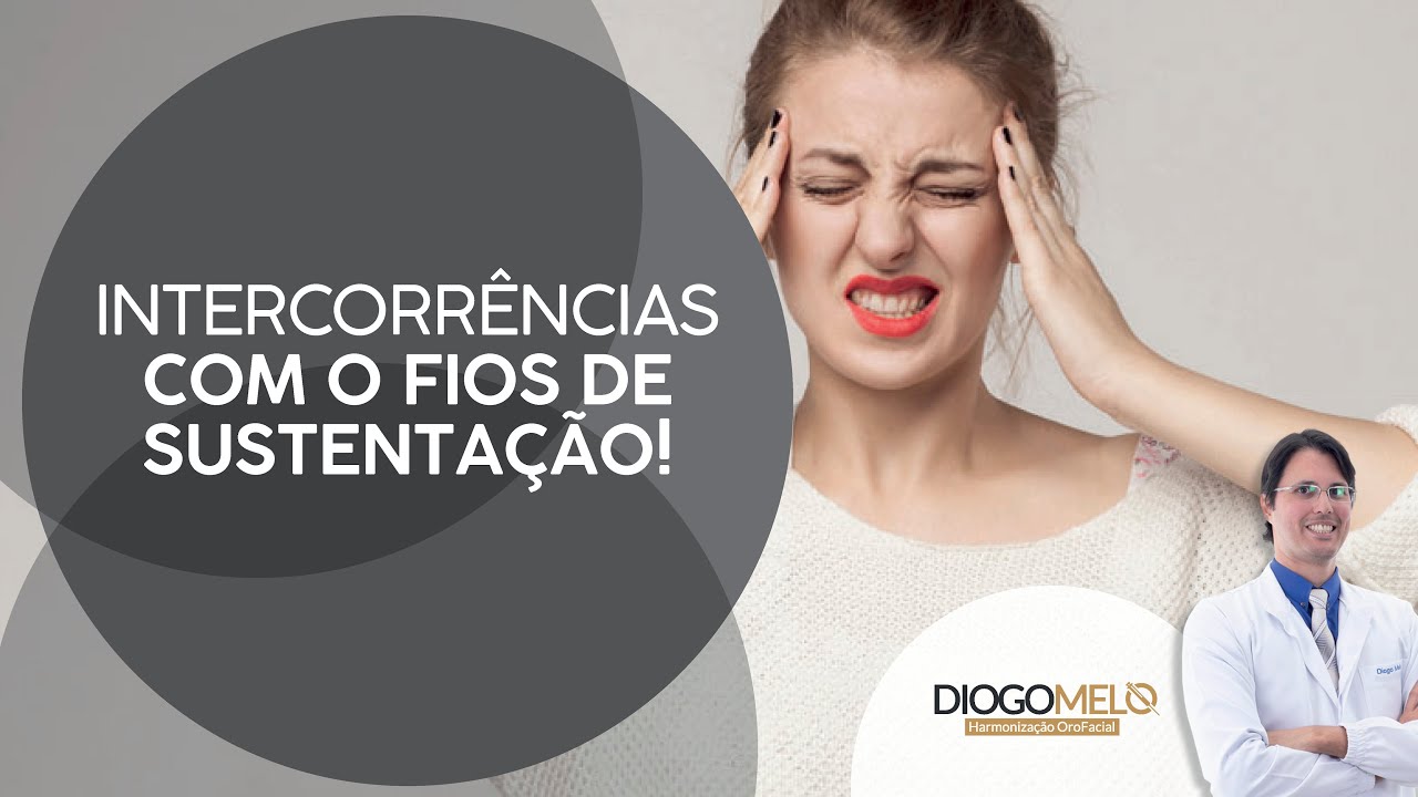 Quais possíveis intercorrências com Fios de Sustentação seu paciente pode ter após aplicação?