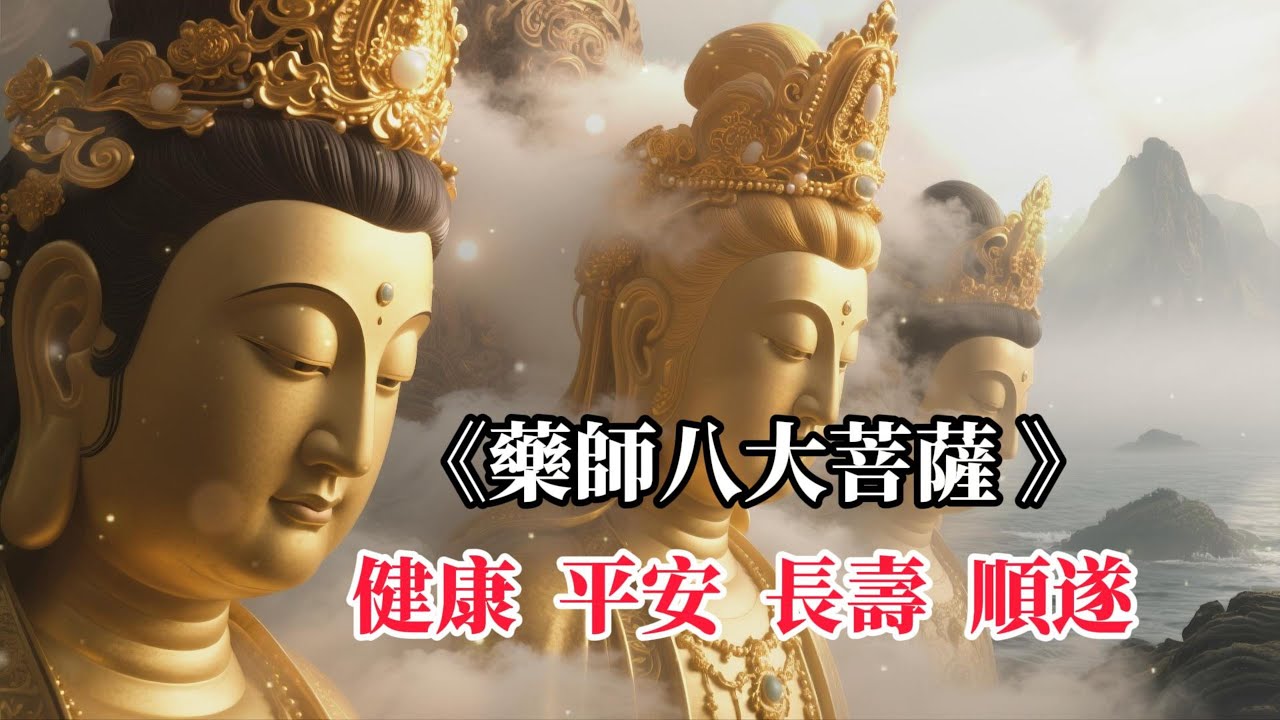 《藥師八大菩薩 》琉璃淨土八大願，菩薩慈悲護眾生，藥師佛光照大千，八大菩薩佑平安 #觀世音菩薩  #藥師佛 #藥師琉璃光如來 #八大菩薩