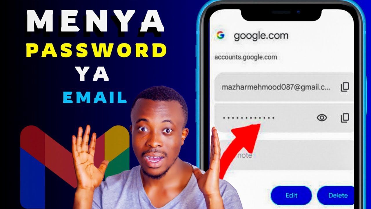 Uko Wabona PASSWORD Ya Email Yawe Wibagiwe
