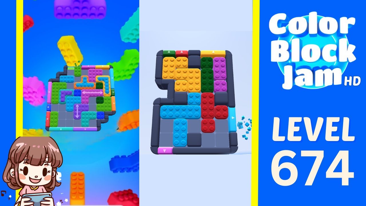 Color Block Jam Level 674 Solution Walkthrough