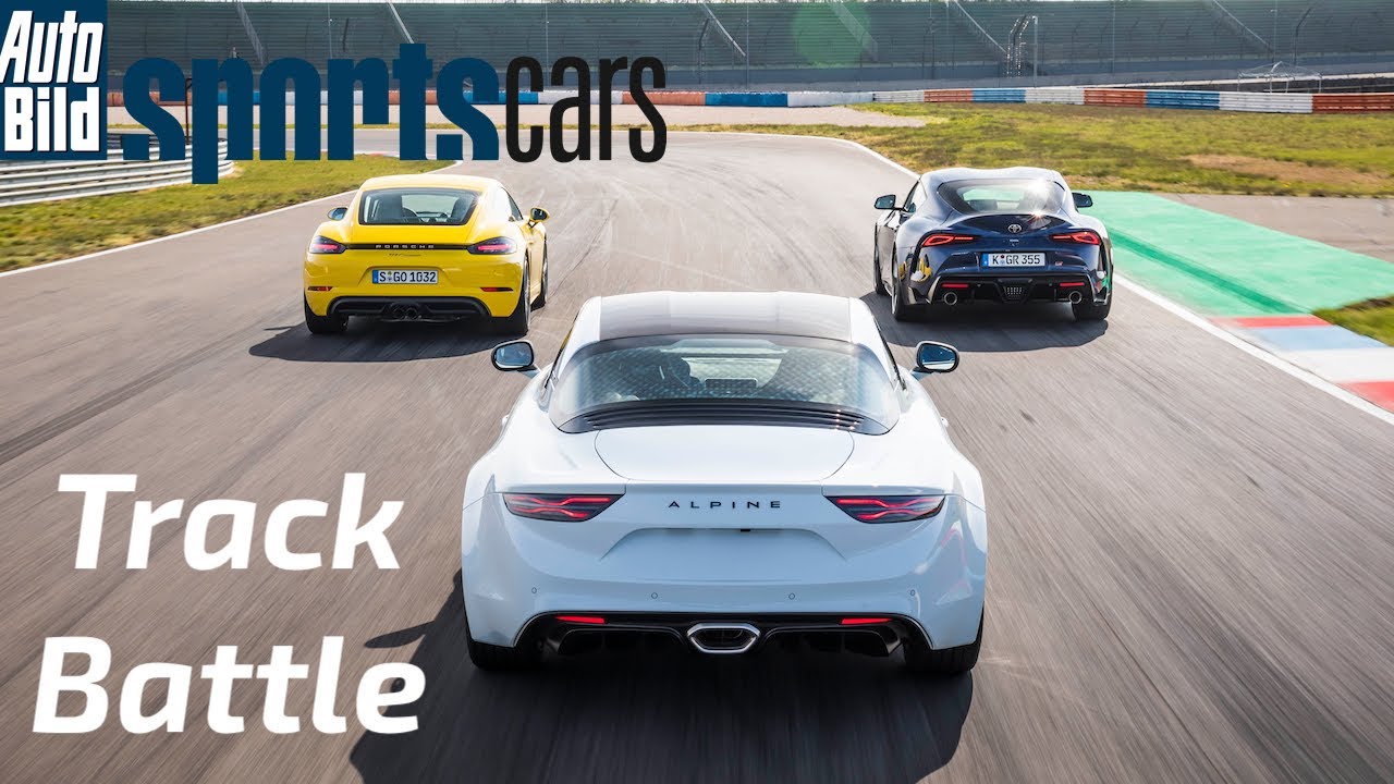 TRACK BATTLE: Alpine A110 S vs Porsche 718 Cayman vs Toyota GR Supra 3.0