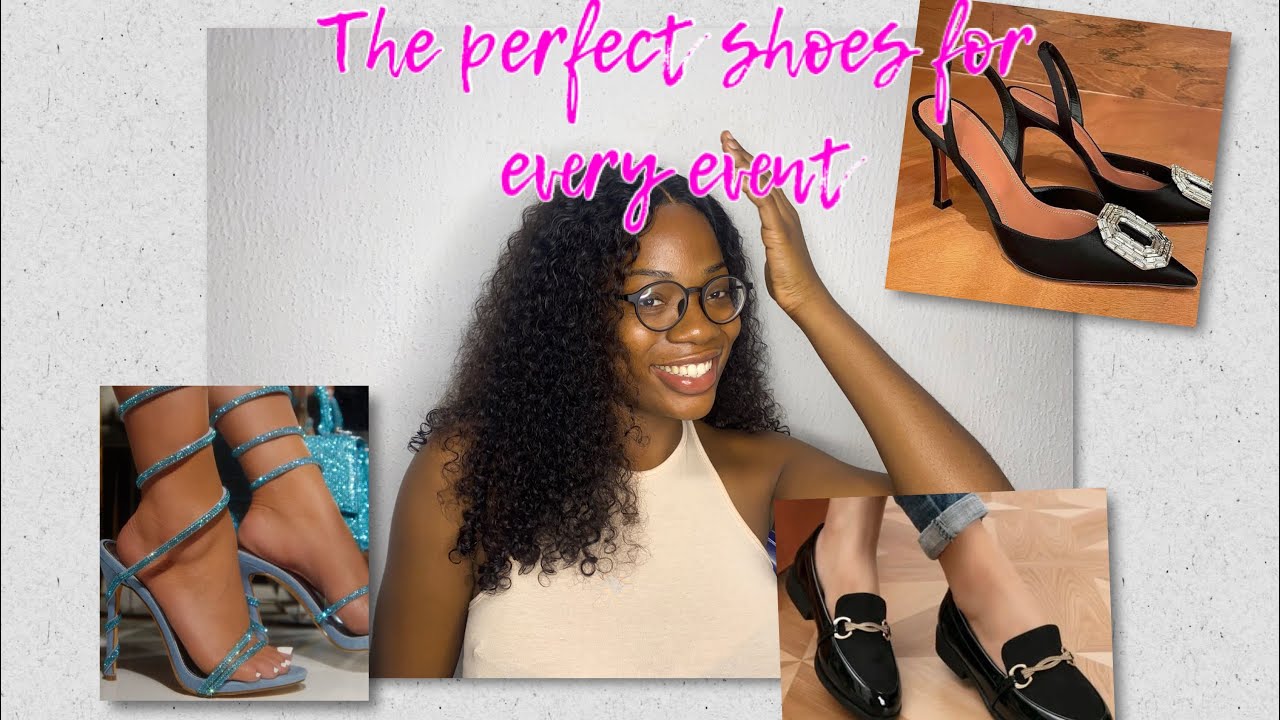 Turning a baddie 101. Different kind of shoes for different occasion.