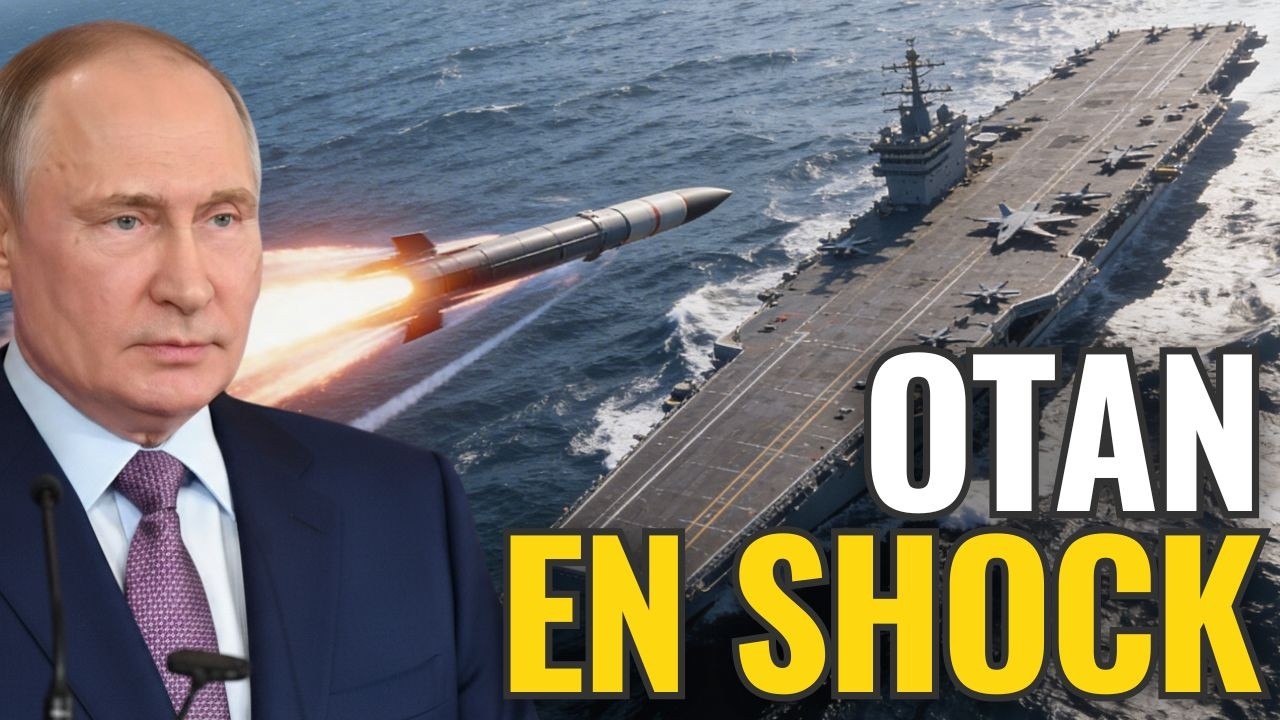 MISIL Tsirkon MACH 9 HUNDE PORTAAVIONES en MINUTOS
