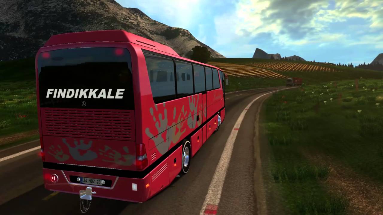 Euro Truck Simulator 2 Bus trip to Perugia with Turkish MB 0403 part1