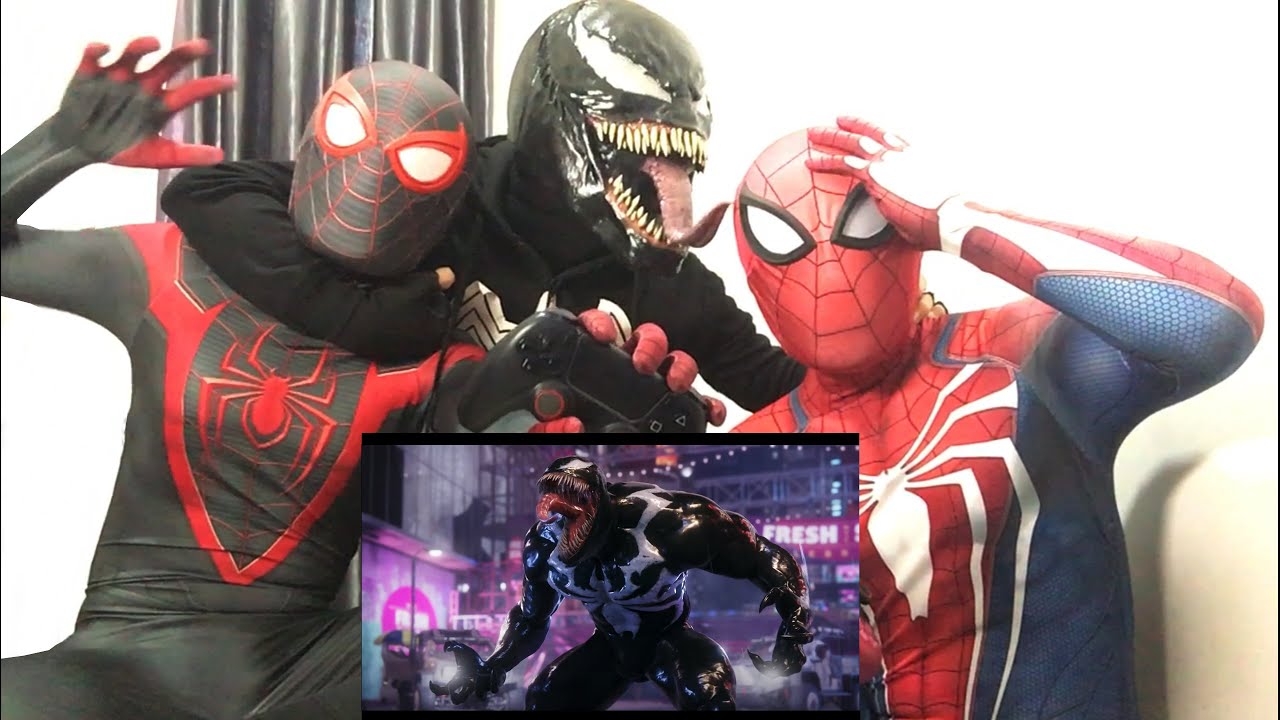 Marvel's Spider-Man 2 - Story Trailer | PS5 Games REACTION!!!