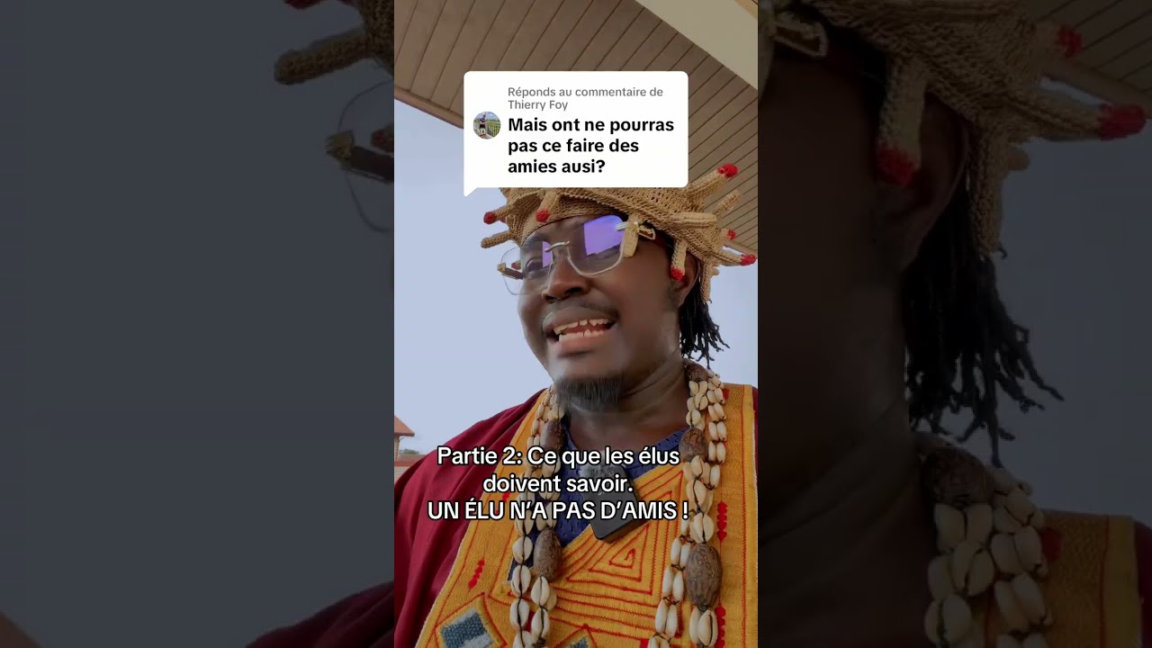 UN ÉLU N’A PAS D’AMIS !!