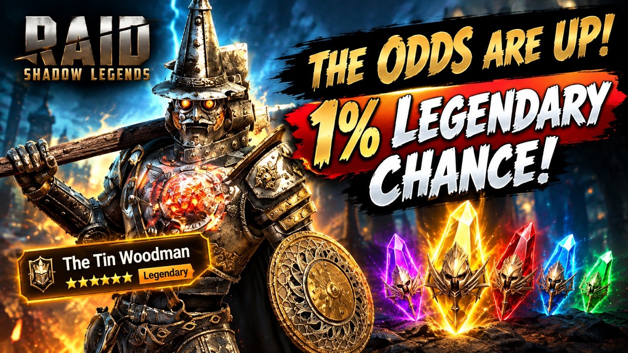 1% Legendary Chance! Odds Up ✨ - Raid Shadow Legends