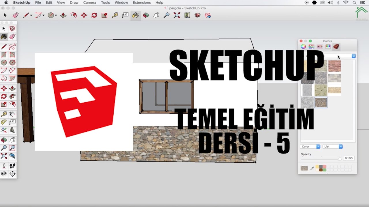 SketchUp Temel Eğitim Dersleri - 5