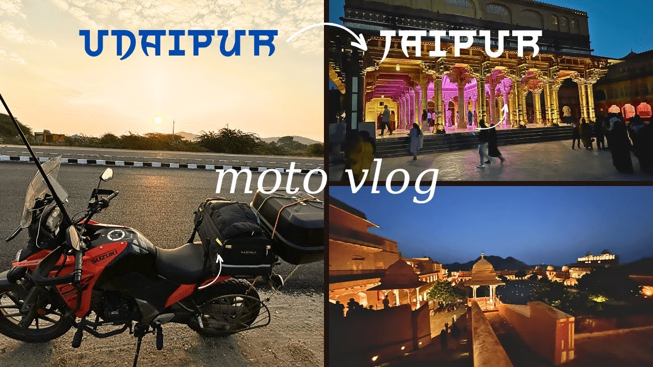 UDAIPUR to JAIPUR via Ajmer in just 5.5 hours|Bangalore to Uttrakhand ride|Day-3| Rajasthan