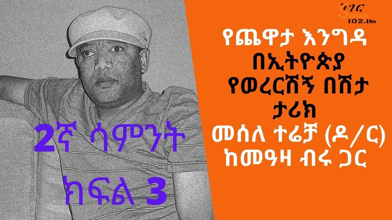 YechewataEngida - Mesele Terecha(Dr.) With Meaza Birru ከሕዳር በሽታ እስከ ኮቪድ-19 - 2ኛ ሳምንት ከፍል 3