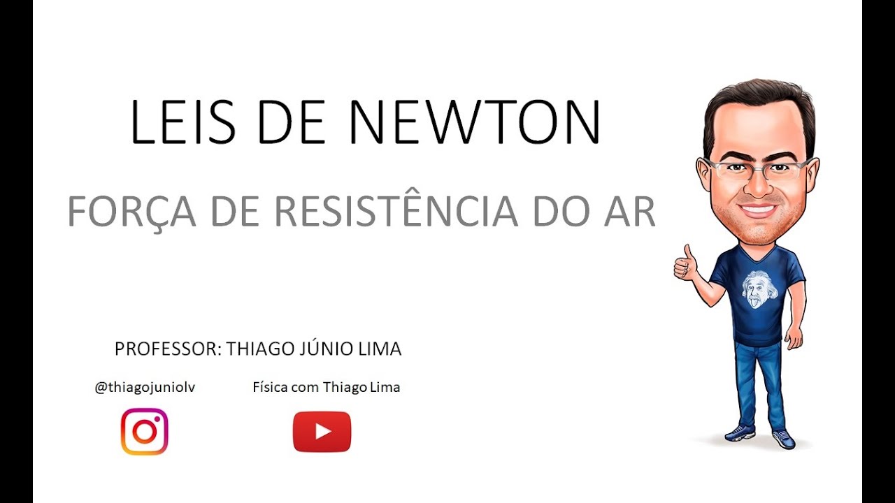 Força de resistência do ar - a física no salto de paraquedas