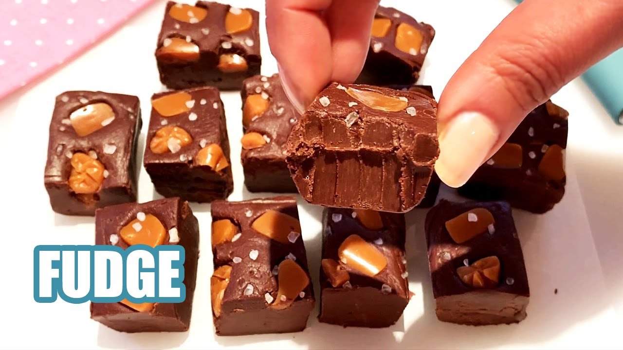 Fudge au chocolat 3 ingrédients, recette facile et rapide