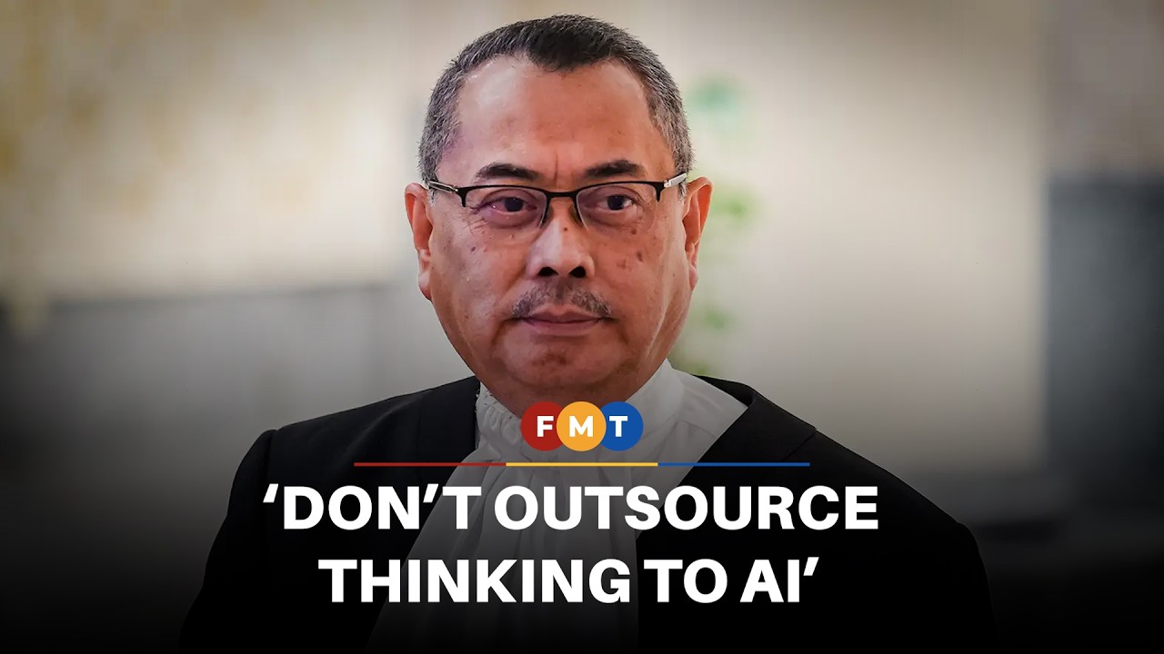 Don&rsquo;t outsource thinking to AI, says CJ