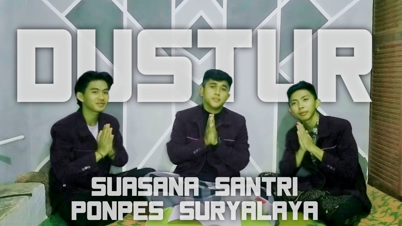Belajar Dustur dan melihat suasana santri ponpes suryalaya