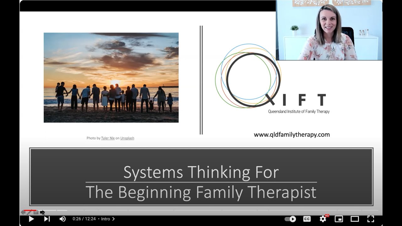 Systems Thinking For The Beginning Family Therapist