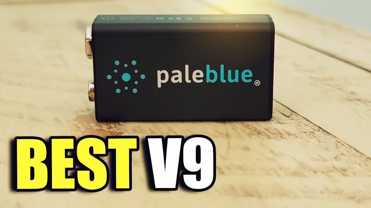 Обзор - Светло-голубые литиевые аккумуляторы с зарядкой через USB на 9 В!