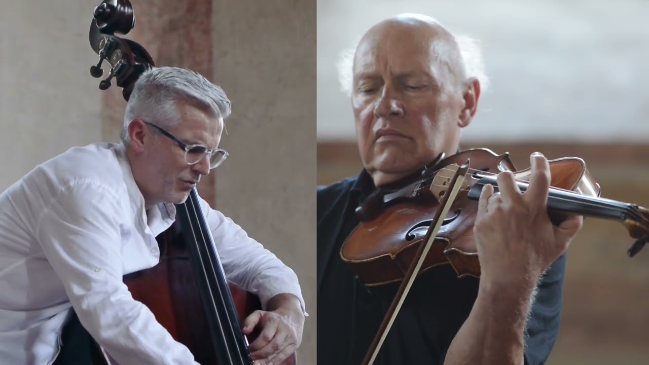 Mahler, Adagietto - Wolfram Christ (viola), Božo Paradžik (double bass) and Maria Sofianska (piano)